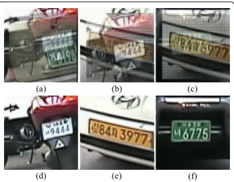 Figure 11 Effect of scene change detection method: (a-c) 120,270, and 390th reconstructed frames without the scene changedetection method, respectively