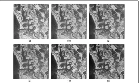 Figure 6 Convergence rates evaluated via the IOSNR metric(26) versus the number of iterations evaluated for three mostprominent high-resolution iterative enhanced RS imagingmethods: DEDR-RASF method [7], APES–ML-optimal APESmethod [6], and the developed unified DEDR-VA-NN technique(16).