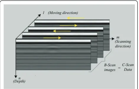 Figure 2 A typical GPR detection event and relevantparameters. (a) A sample GPR B-scan data for deep-buriedsurrogate M14 mine