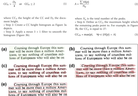 Figure 1 The steps of the proposed text-extraction algorithm.