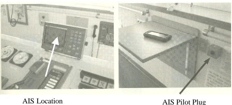 Figure 4-3  Example of A Poorly Located AIS Display Unit (2) (Source: Pratt, 2004)