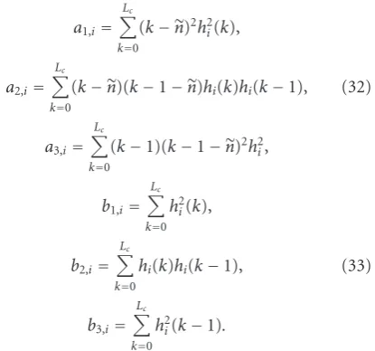Table 2: Implementation complexity of DC-eigenvector algorithms for MSSNR, min-ISI, and MDS TEQ design methods