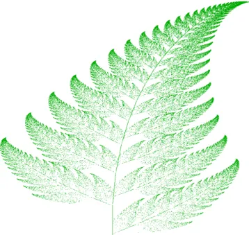 Figure 6.1. Fractal fern.