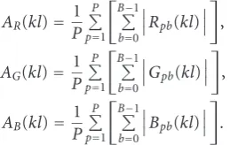 Figure 7 illustrates the GICam-II compression algorithm.For a 512 × 512 raw image, the raw image ﬁrstly dividesinto four parts, namely, R, G1, G2, and B components andeach of the components has 256 × 256 pixels