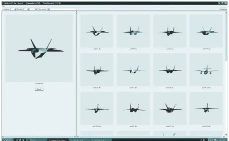 Figure 3: Retrieval of cars. Most of the cars (approximately 90%)were retrieved without inlayers from the 12.150 objects database.Only the ﬁrst results are displayed.