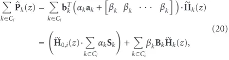 Figure 6: Channel model with nonideal analog circuits.