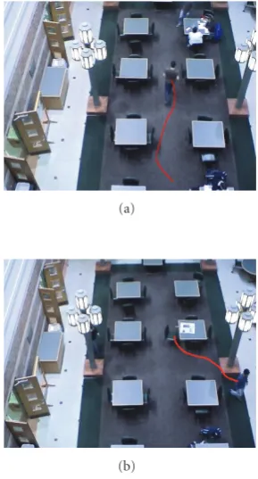 Figure 3: Tracking sequences after using color information.
