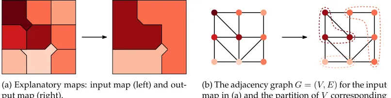 Figure 1: An example of area aggregation (see Haunert and Wolff [34]).