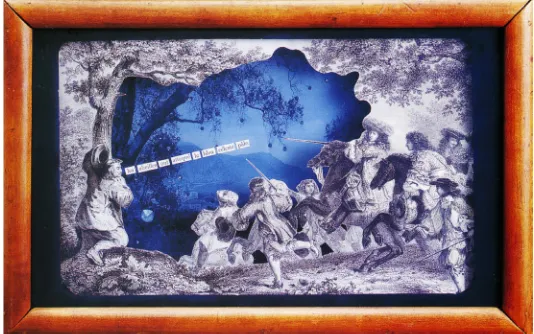 fig. 1.2 Joseph Cornell; Object-Les Abeilles (Bees attacked by the pale blue sky), box construction, 1940