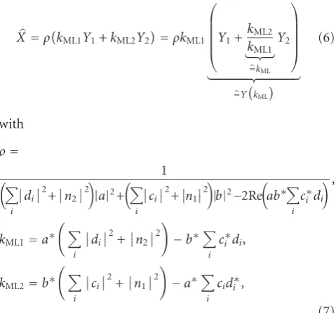 Figure 2: Channel propertiesuments [ a, b, c, d obtained from measure-ments. The y-axis denotes relative magnitude in dB (the raw re-sults are normalised by the magnitude of the largest a-value)