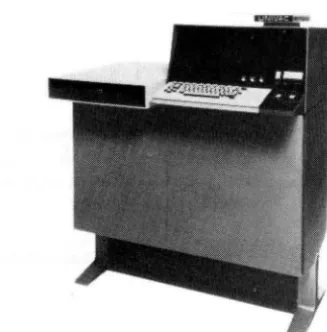 Figure 3-2. UNIVAC 90110 System Console 