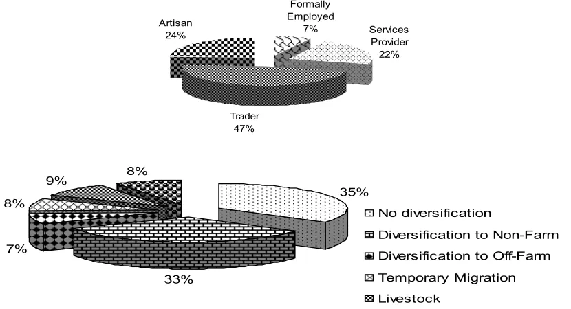 Fig. 3. Livelihood diversification pattern in Darjeeling
