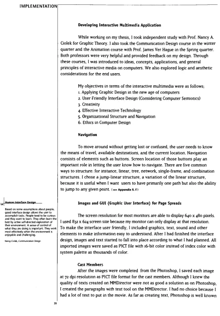 Figure 10 Human IntPffare Dpsign