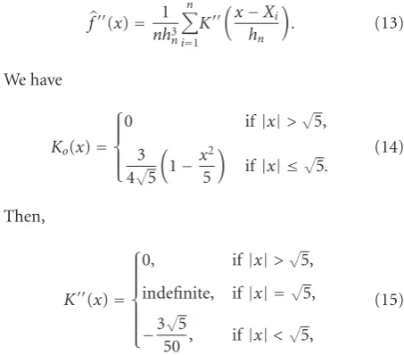 Table 1 powers. visualizes the evolution of MISE for some values
