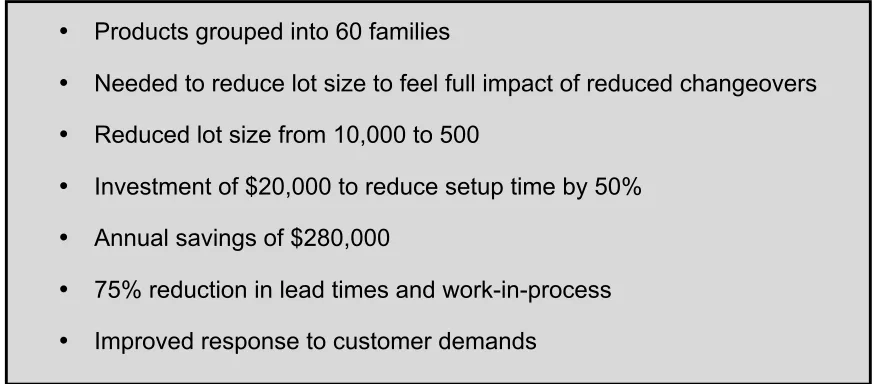 Table 14. Summary of Ingersoll Cutting Inc.  