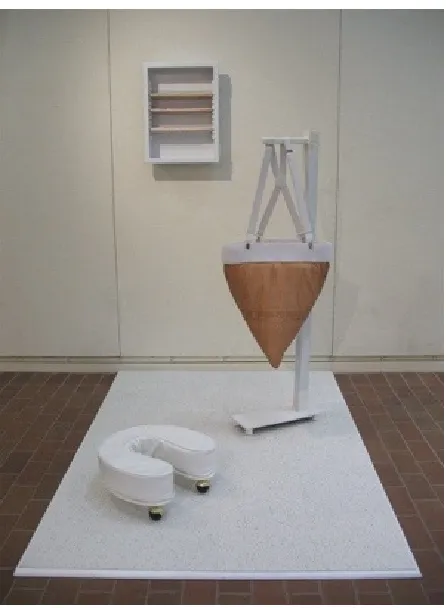 Fig.3.  Janet Winkie, Dr. Johnson, 2006.  Mixed media. 