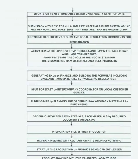 Figure 6 New Product Development and Technology Transfer Processes in Colgate Palmolive Turkey 