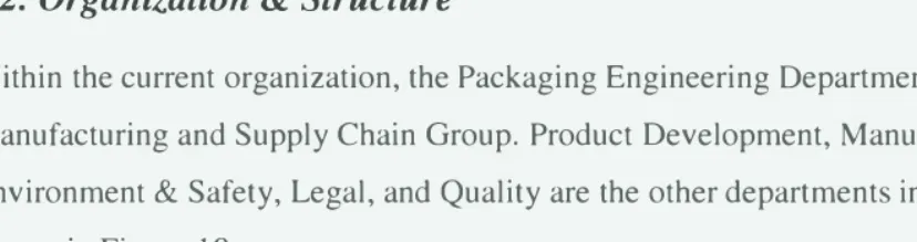 Figure 8. Current Product Development Stages 