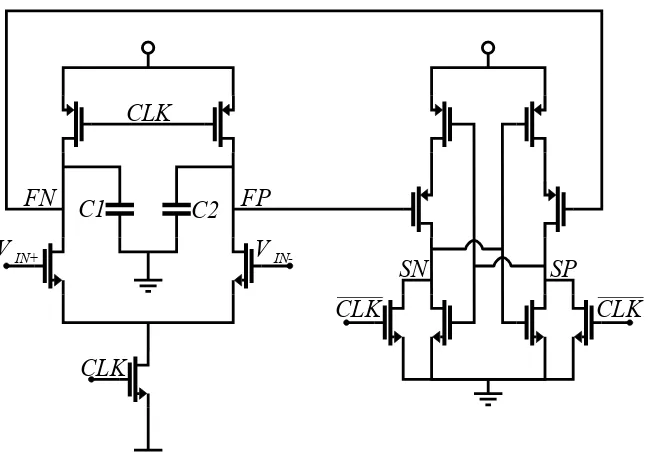 Figure 11: Schematic of new comparator