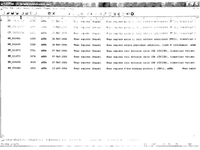Fig 2.4:TheparsedGenBank flat file