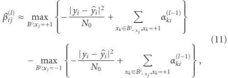 Figure 2. Each factor node represents an output signal and