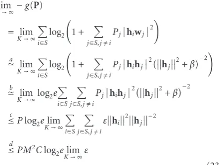 Figure 1 ﬁrst compares the sum-rate performance versus