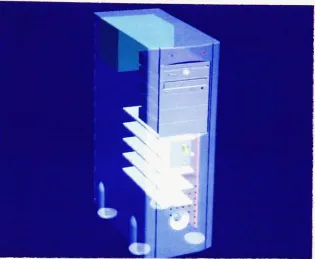 Figure 10. A Gouraud shaded image of a PC with transparency.