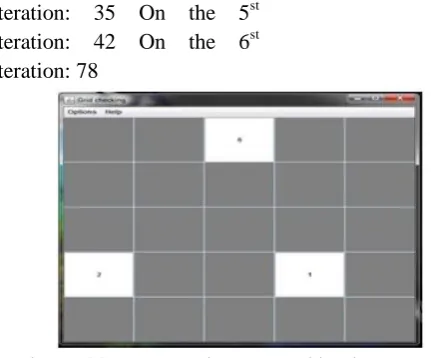 Figure 11 : New puzzle generated by the “Generate New Puzzle” functionality 