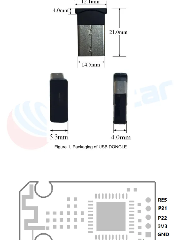 Figure 1. Packaging of USB DONGLE 