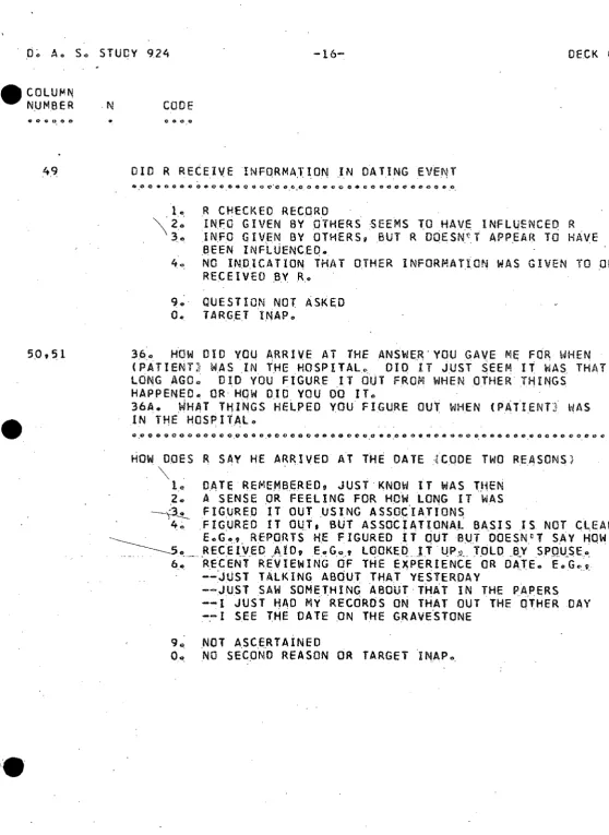 FIGUREO IT 4- FIGURED OUT USING A S S O C I A T I O N S  I T  OUT, BUT ASSOCIATIONAL BASIS IS NOT CLEAR E o C o s  REPORTS HE FIGURED IT OUT BUT DOESN'T S A Y  HOW 