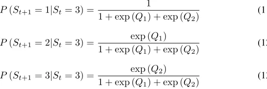Table 8. The impact of each variable in the state transition