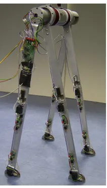 Figure 1.2: A 3D walker, made at the Technical University of Delft: Denise.