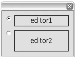 Figure 5.2: Ideal layout for editor1 ⊕ editor2