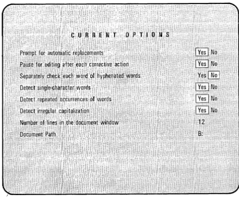 Figure 2-4. The Startup Options 