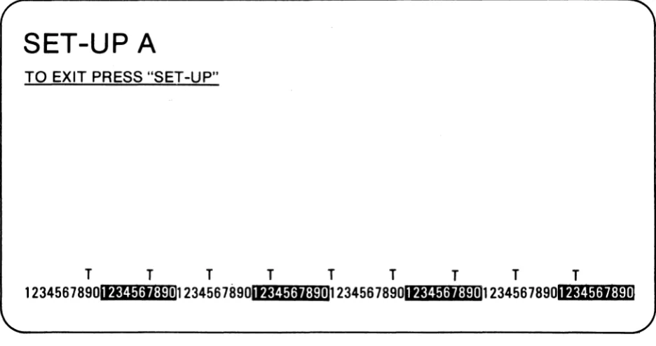 Figure 3-1. SET-UP A Presentation 