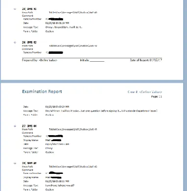 Figure 6.15: Report from EnCase 