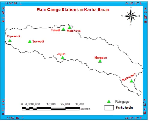 Figure 7: IDW Method used Rainfall Factor Map  