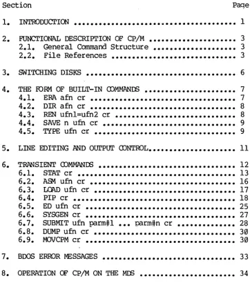 Table of Cbntents 