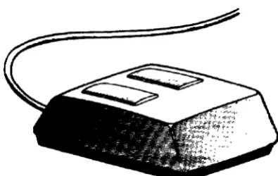 Figure 2-2 8010 pointing device (mouse) 