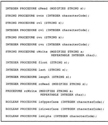 Table 6.3-1. Some System Procedures for String and Character Manipulation 