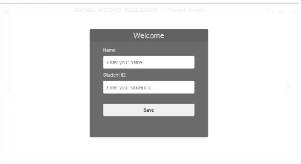 Figure 5.  Authentication interface.  