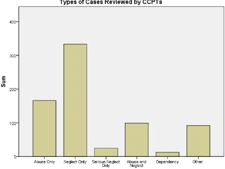Figure 2: Types of Cases Reviewed by CCPTs  