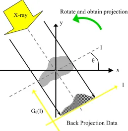 Fig. I.3 Schematics of back projection  
