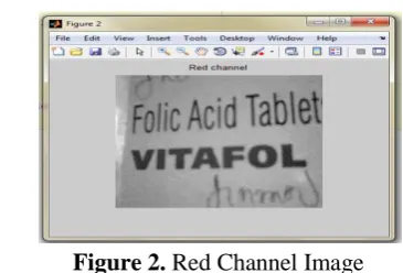 Figure 2. Red Channel Image  