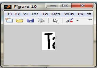 Figure 9. After Removing Non –Text Regions based on Stroke. 