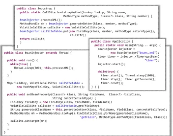 Fig. 6. Using JINDY with a custom bootstrap method.