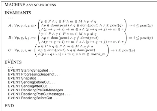 Fig. 3. The ASYNC-PROCESS Machine