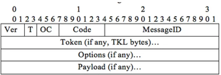 Figure 3.1 CoAP Message Format