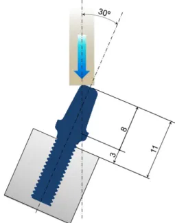 Fig. 2. Scheme of the mechanical tests following ISO 14801 Standard.