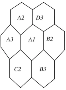 Fig. 1. Typical cellular communication model (Cell A1: serving cell) 